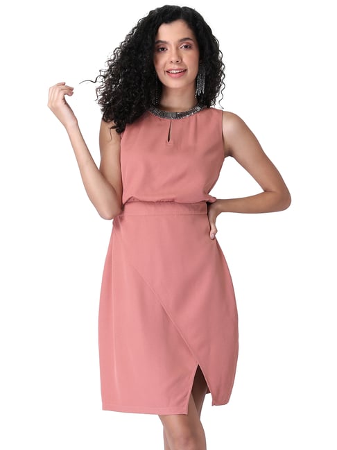 Faballey pink sale dress