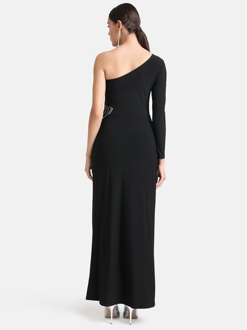 Buy Kazo Black Embellished Maxi Dress for Women's Online Tata CLiQ