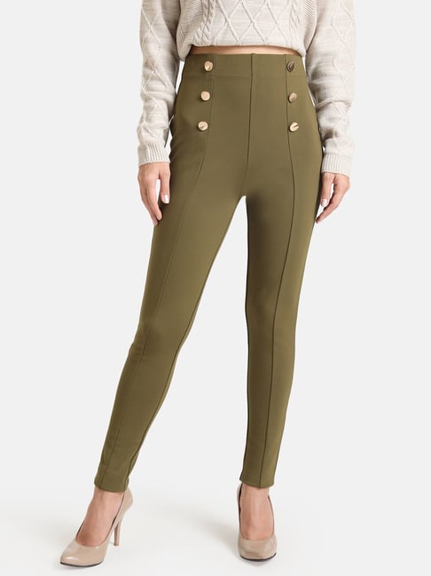 Kazo Olive Jeggings