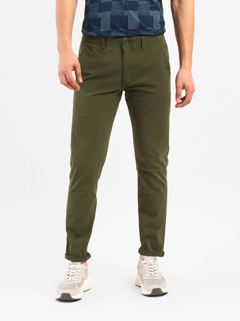 Levis Levi's Olive Green Slim Fit Chinos