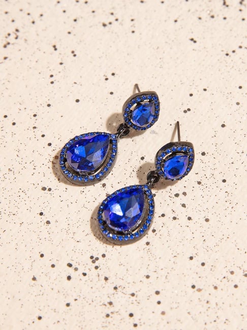 Bella Butterfly Earrings in Blue Radiance | Heart of the Home LV