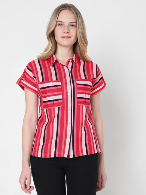 Vero Moda Multicolor Striped Shirt