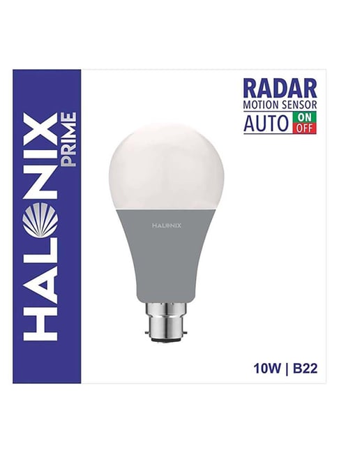 Buy Halonix Prime Radar 10W B22 Motion Sensor Cool White LED Bulb Online At Best Price Tata CLiQ