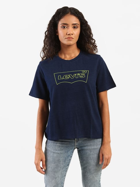 Levis Levi's Navy Graphic Print T-Shirt