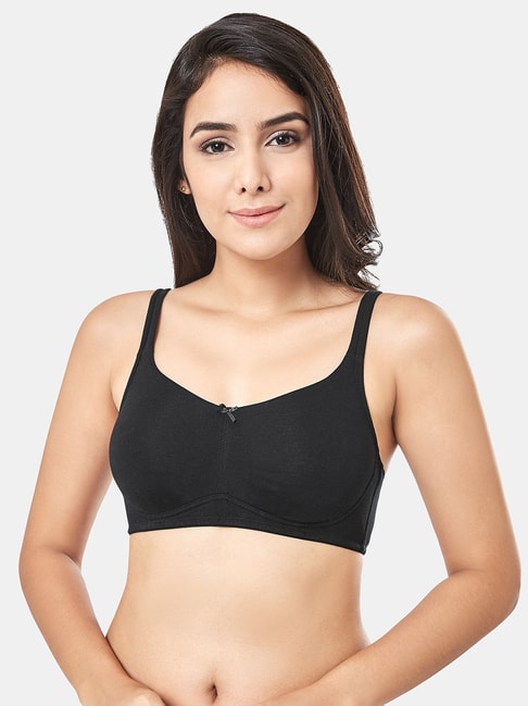 Buy Amante Grey Non-padded Non-wired Full Coverage Bra Online at