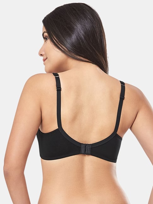 Buy Amante Perfect Shaper Non-Padded Non-Wired High Coverage Bra - Black  Online