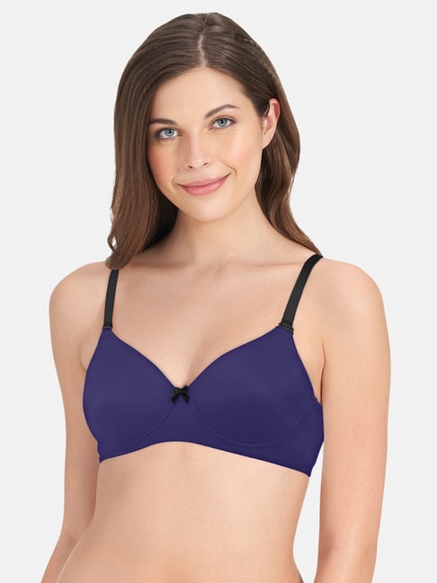 Buy Amante Solid Non Padded Non-Wired Full Coverage T-Shirt Bra at