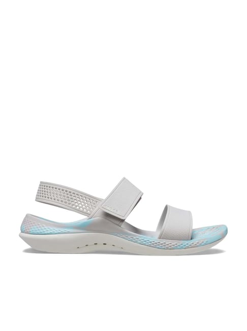 Buy Crocs Women's Literide Pearl White Floater Sandals for Women