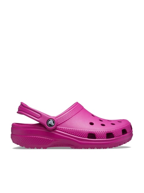 Crocs Men's Classic Purple Back Strap Clogs