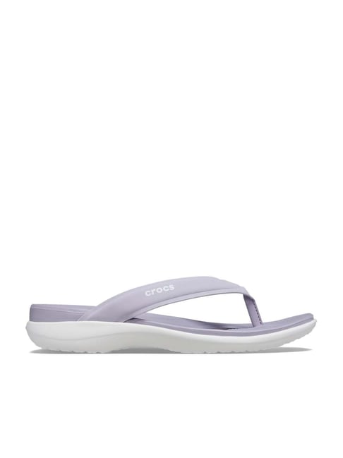 Crocs Women's Capri Lilac Flip Flops