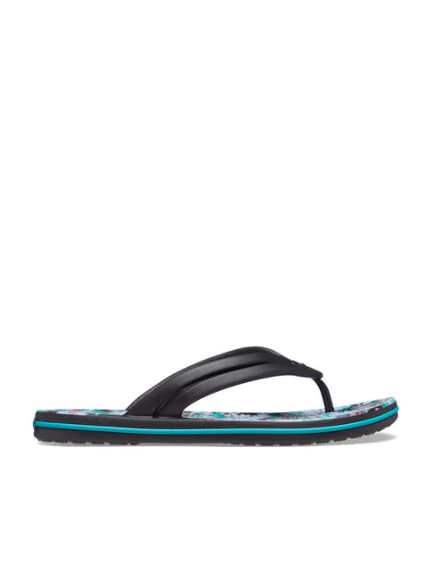 Crocs Women's Crocband Black Flip Flops