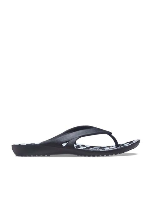 Crocs Women's Kadee Black Flip Flops