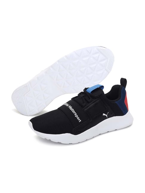 Buy Puma Men's BMW MMS Wired Cage Black Casual Sneakers for Men at