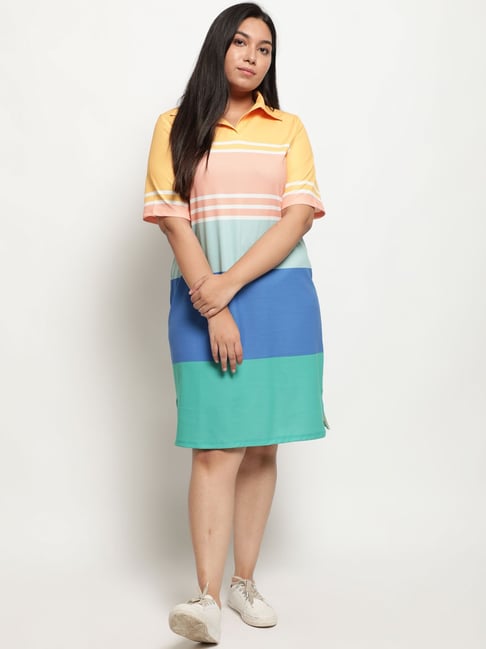 Buy Amydus Multicolor Printed Dress for Women Online @ Tata CLiQ