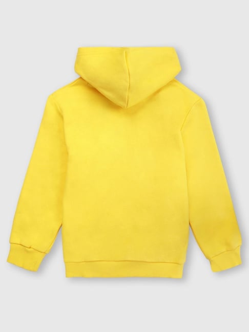 Childrens clearance yellow hoodie