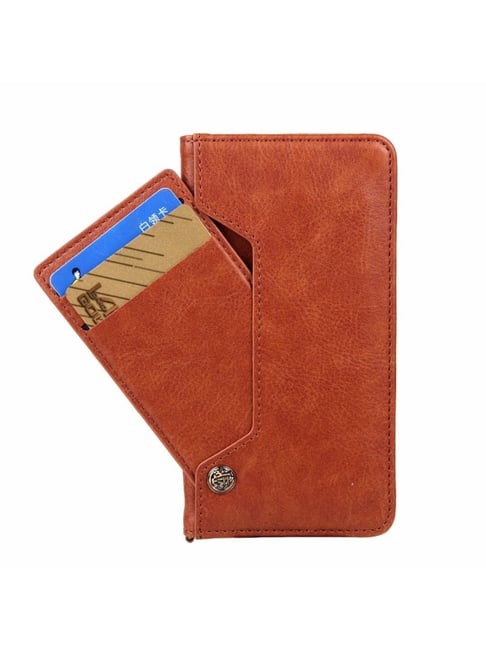 Brown iPhone 13 Pro Max Wallet Case