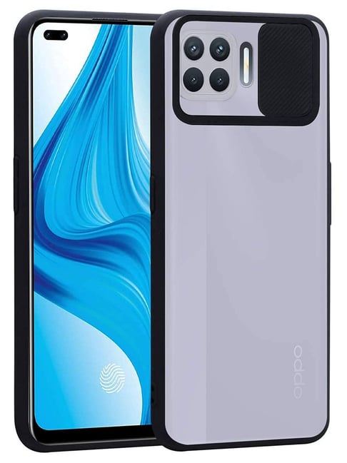 oppo f17 pro back cover black