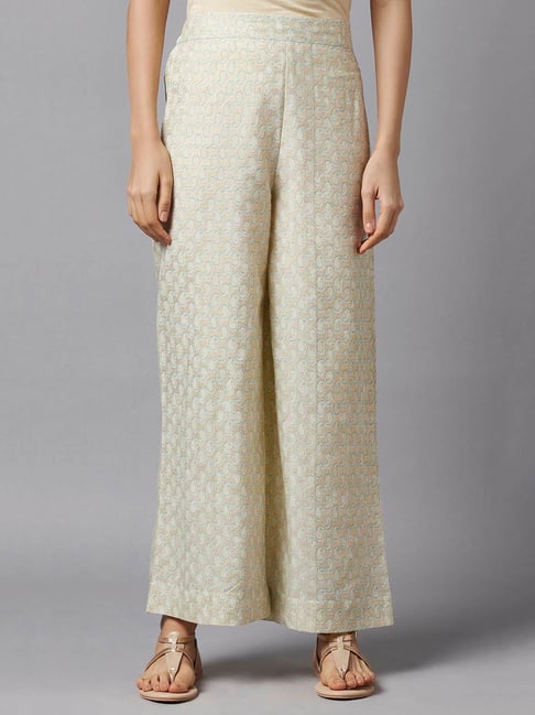Women's Cotton And Linen Summer Wide-leg Pants Flowing Wide-leg Solid Color  Drawstring Beach Pants брюки женские большой размер - AliExpress