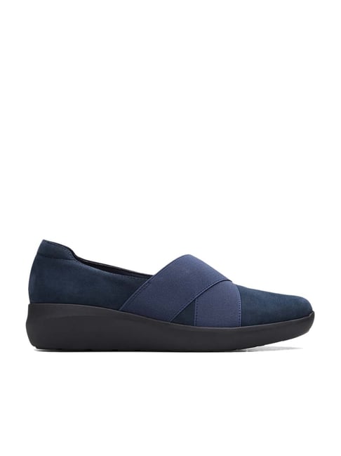 Clarks Women's Kayleigh Navy Casual Shoes