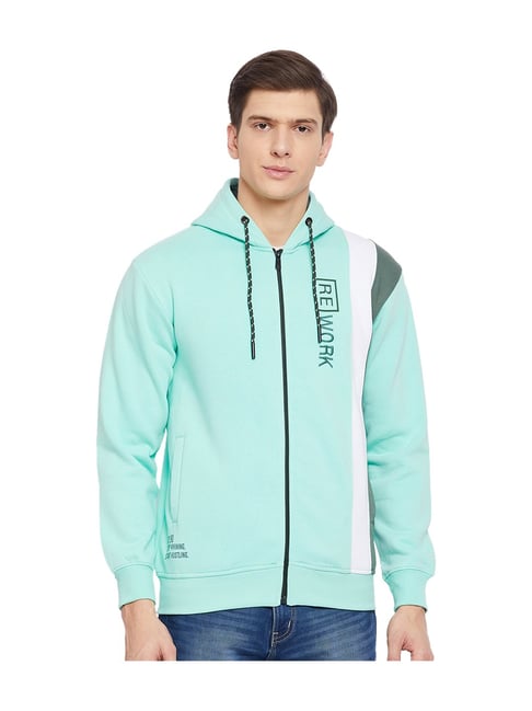 Buy Duke Light Green Full Sleeves Hoodie for Men Online Tata CLiQ