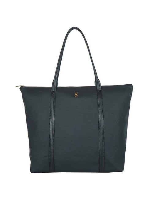 Buy Baggit Black Solid Large Tote Handbag at Best Price Tata CLiQ