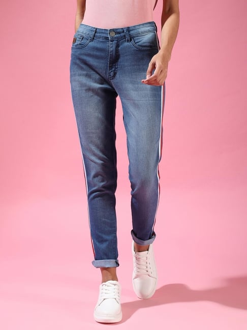 Campus Sutra Blue Slim FIt Jeans-picture-29