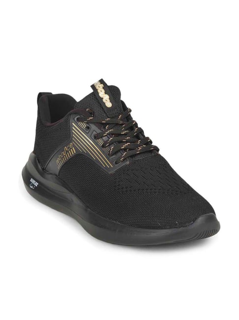 Rebounce by Liberty Men's Black Running Shoes