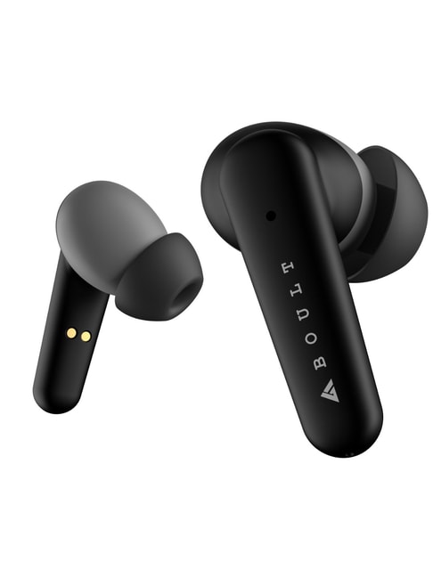Boult Audio AirBass ZX1 TWS Earbuds,32H Playtime,Fast Charging, Touch Controls, Sweat proof(Black)