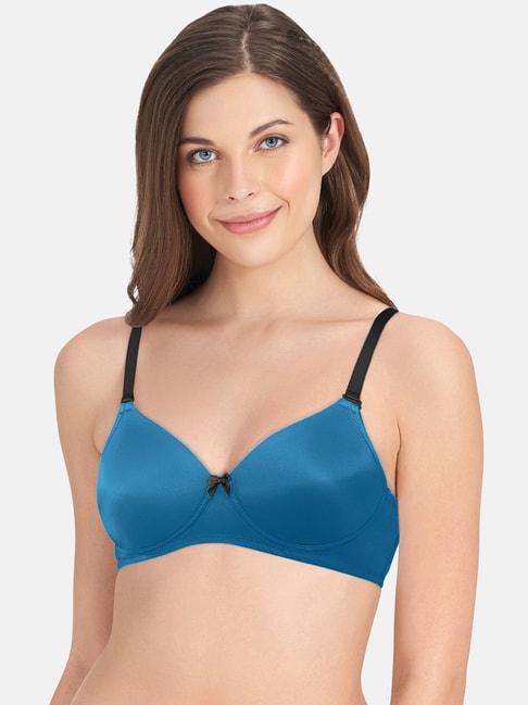 Buy Wunderlove by Westside Teal Padded Non-Wired Bra for Online @ Tata CLiQ
