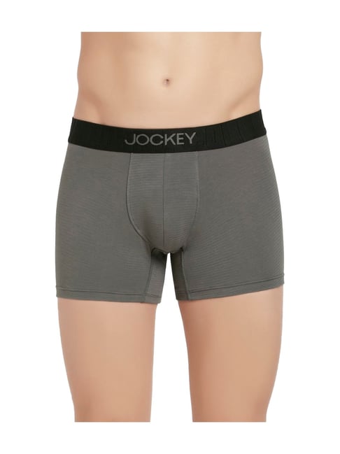 Jockey IC32 Men's Supima Cotton Elastane Stretch Solid Trunk with Ultrasoft Waistband-picture-27