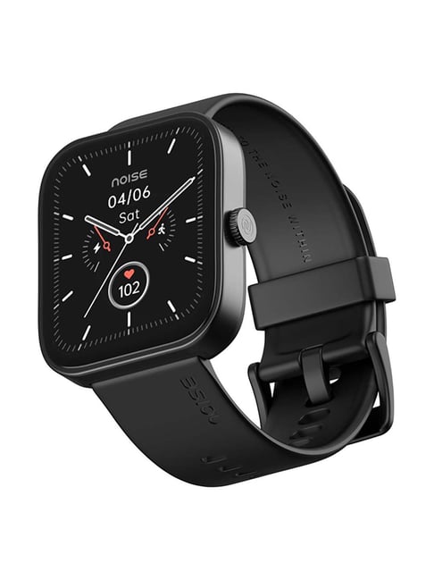 Noise ColorFit Caliber Smartwatch (Metal Black)