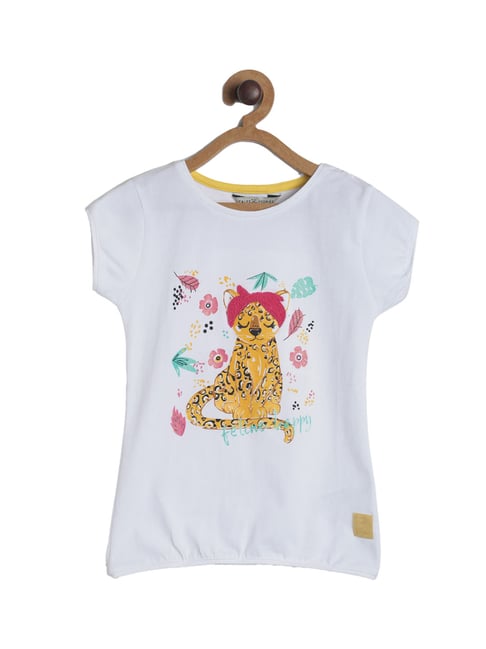 Tales & Stories Kids White Printed T-Shirt-picture-29