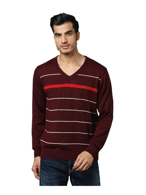 Dark maroon store sweater