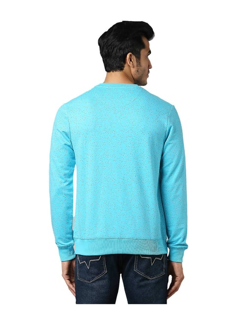 Turquoise clearance blue sweatshirt