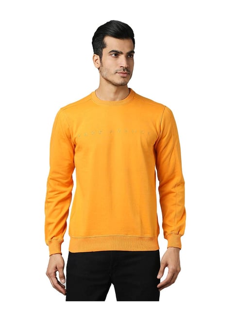 Dark yellow sweatshirt Clearance