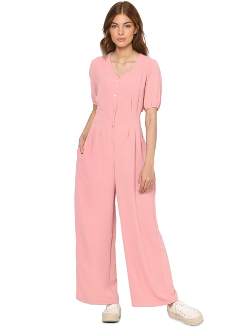 Only hot sale pink jumpsuit