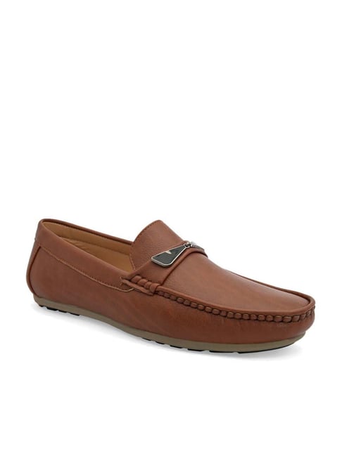 San Frissco Men's Tan Casual Loafers