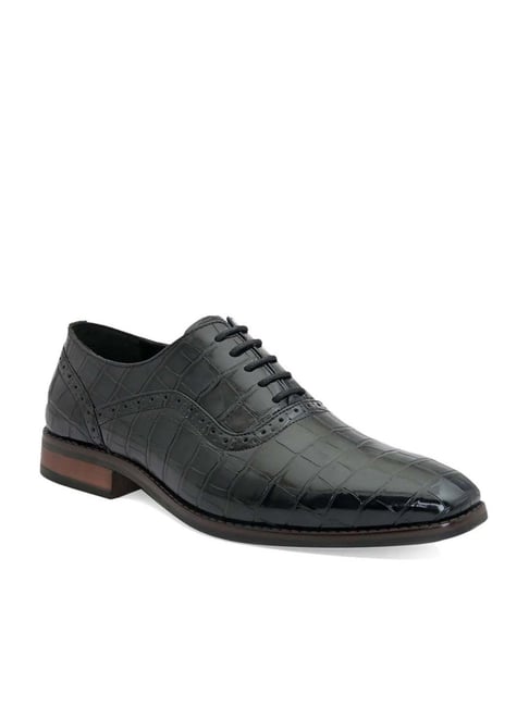 San Frissco Men's Black Oxford Shoes