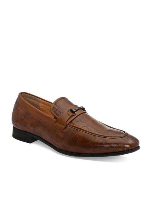 San Frissco Men's Tan Formal Loafers