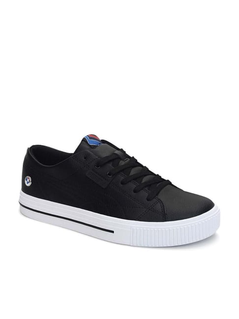 Puma Men's BMW MMS Ever Midnight Black Casual Sneakers