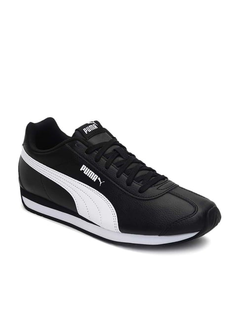 Puma Men's Turin 3 Grease Black Casual Sneakers