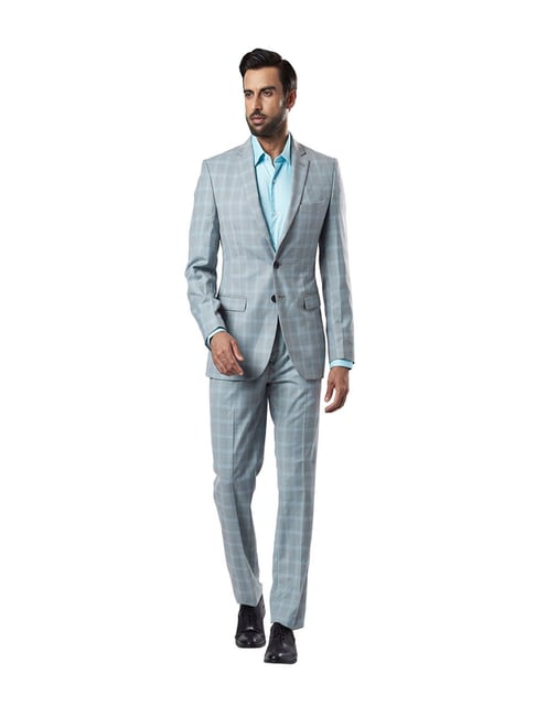 Raymond 2 Piece Suit Checkered Men Suit