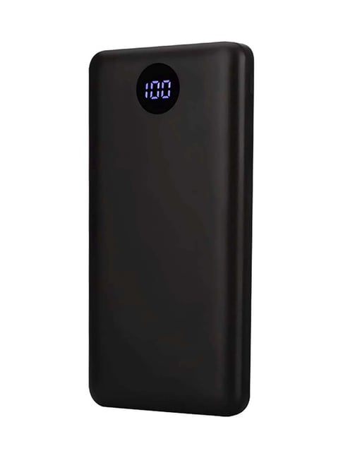 I Kall IKPB10D 10000mAh LCD Display Lithium Polymer Power Bank (Black)