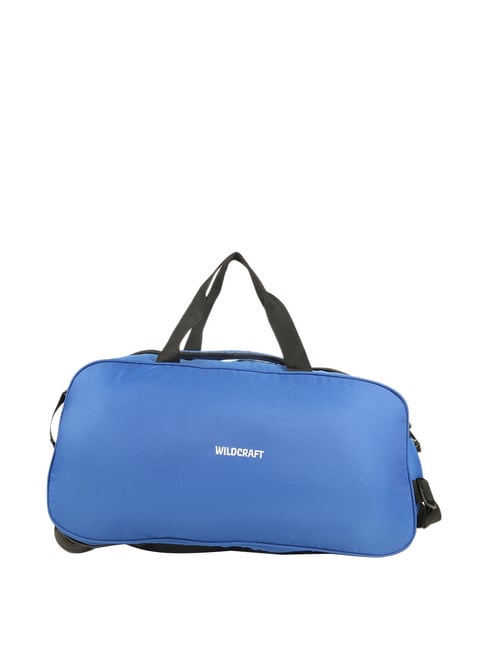 Wildcraft Sleek Large Polyester 81.3 cms Blue Softsided Travel Duffle  (8903338002567) Large Luggage : Amazon.in: Fashion