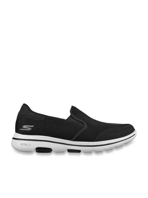Buy Skechers Men's GO WALK BEELINE Black Walking Shoes for Men