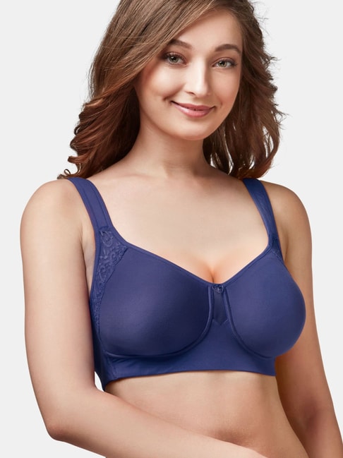 Buy Trylo-Oh-so-pretty you! Navy Non Wired Non Padded Full