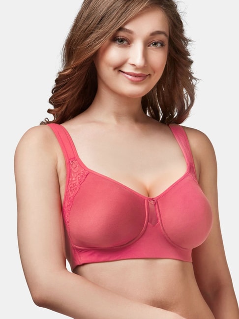 Buy Trylo-Oh-so-pretty you! Non Wired Non Padded Full Coverage Bra