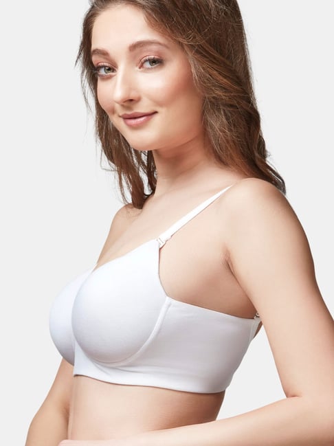Buy Trylo-Oh-so-pretty you! White Non Wired Padded T-Shirt Bra for Women  Online @ Tata CLiQ