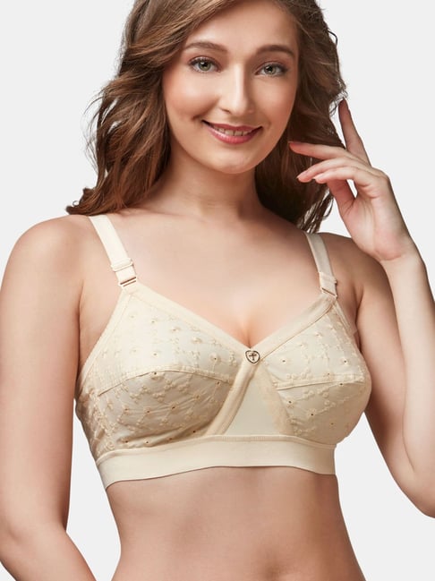 Buy Trylo-Oh-so-pretty you! Beige Non Wired Non Padded Everyday