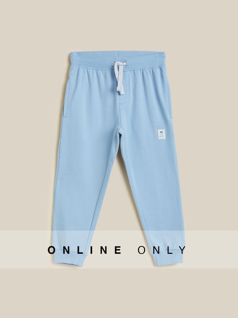 Buy HOP Baby Blue Jogger-Style Jeans from Westside